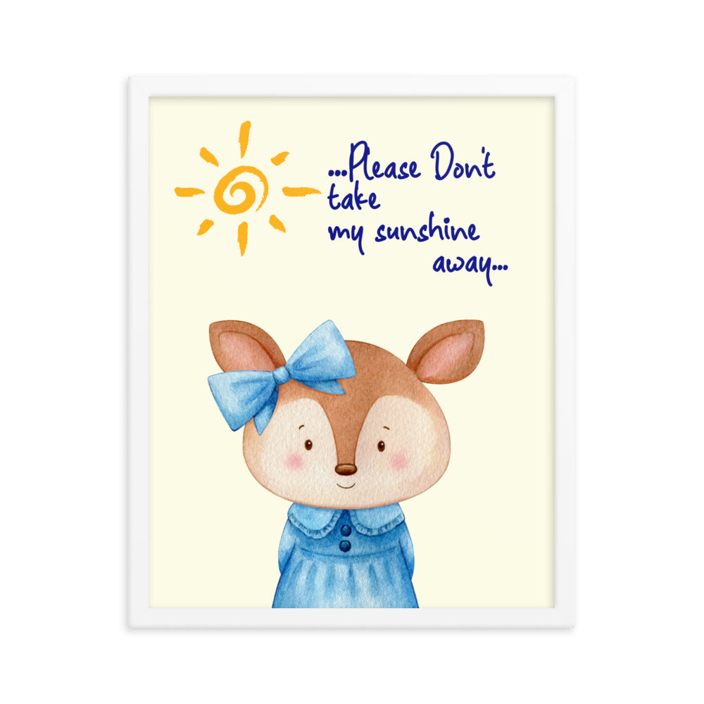 You are my sunshine prints framed poster 3 of 3