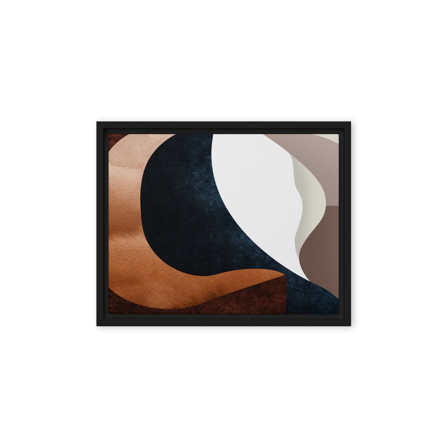 Dreamy Palette Abstract Framed Canvas