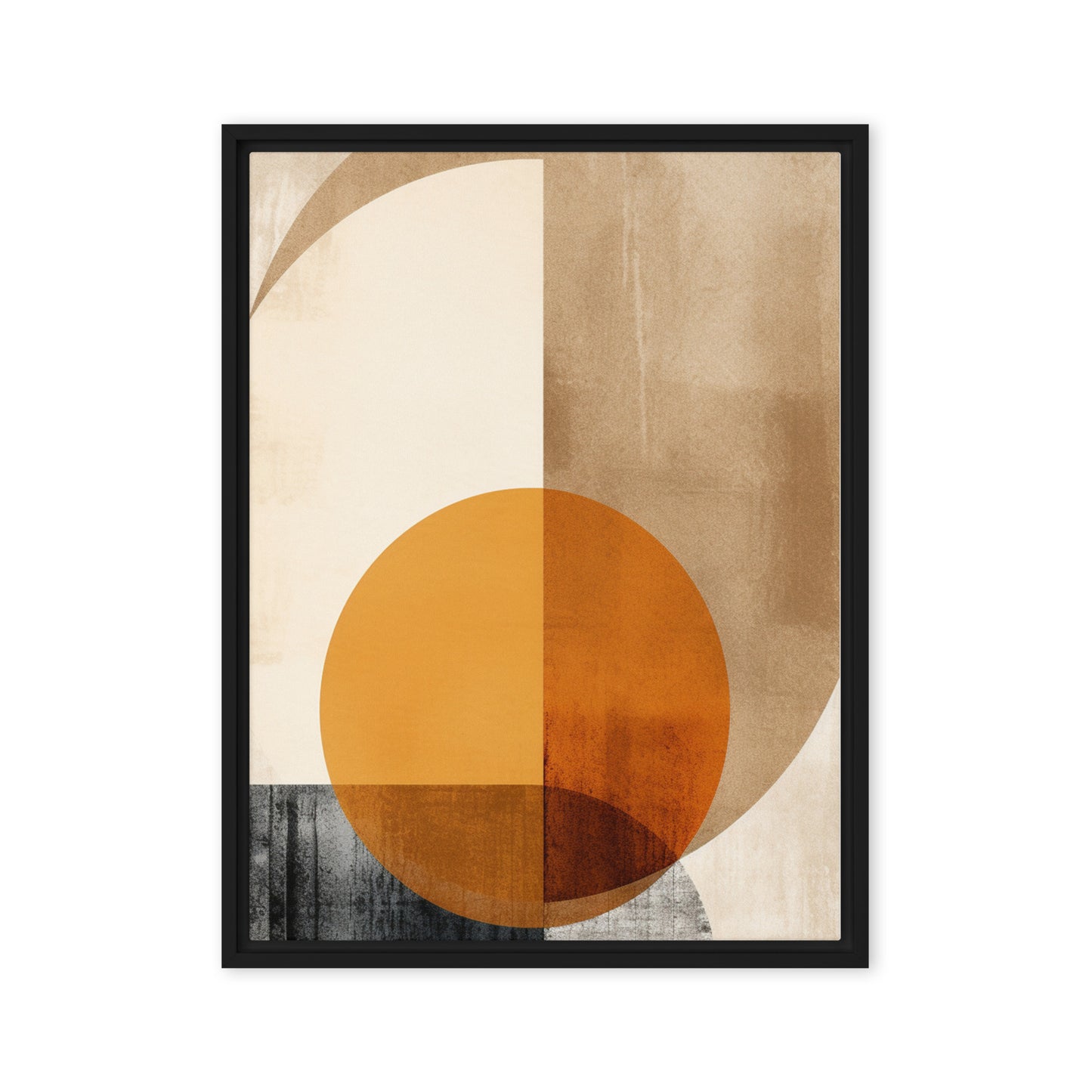 Circadian Symphony Two Abstract Framed Canvas