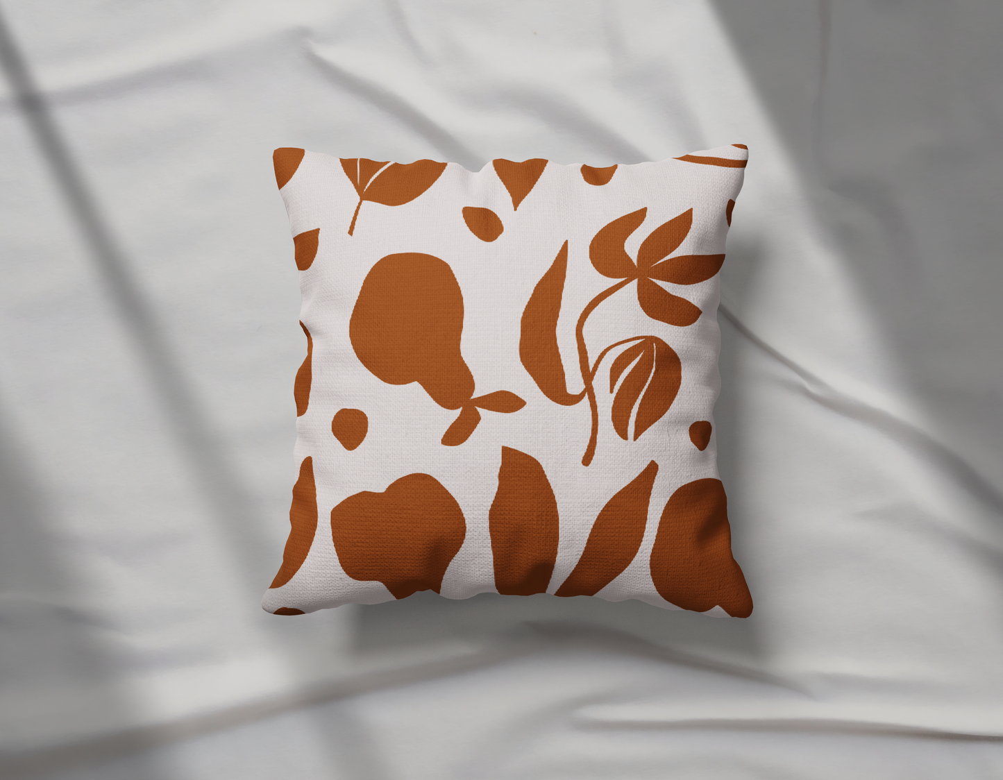 Groovy Floral Patterns Matisse Inspired Pillow - Soft or Linen