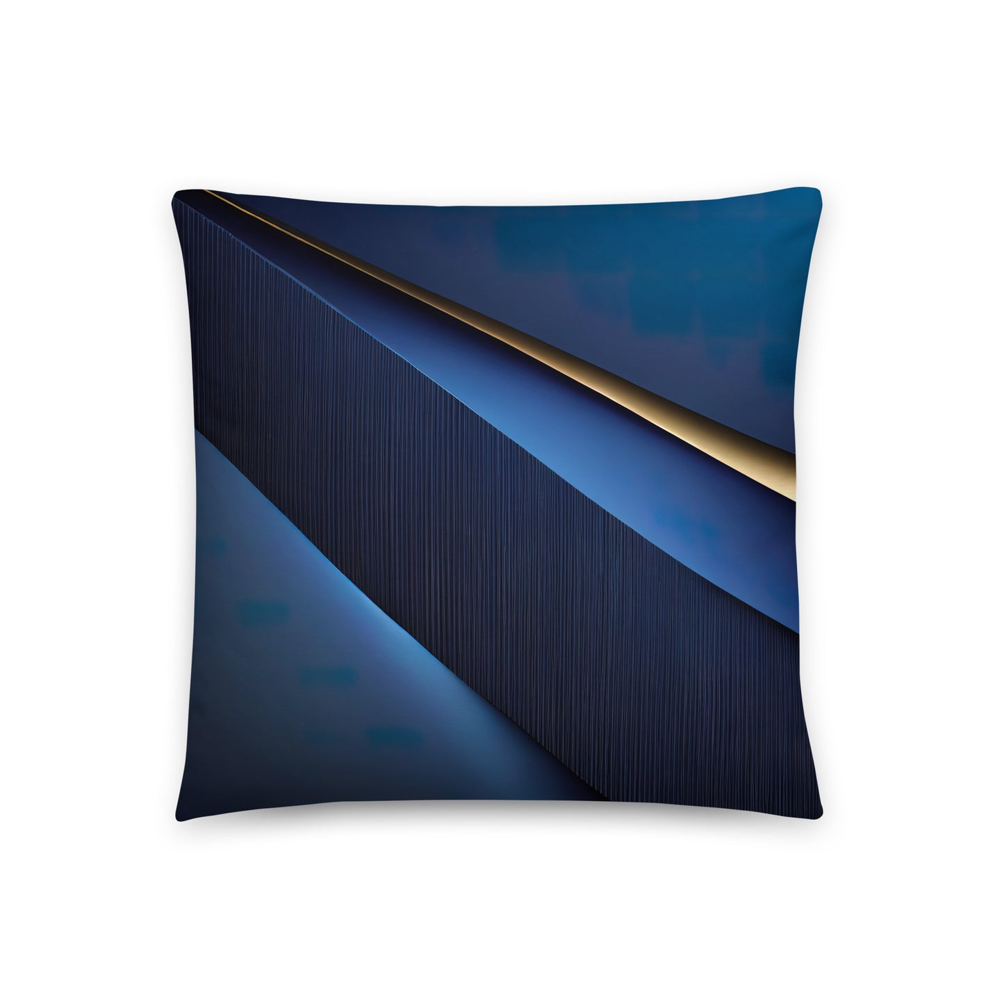 Energetic Essence Midnight Blue Pillow