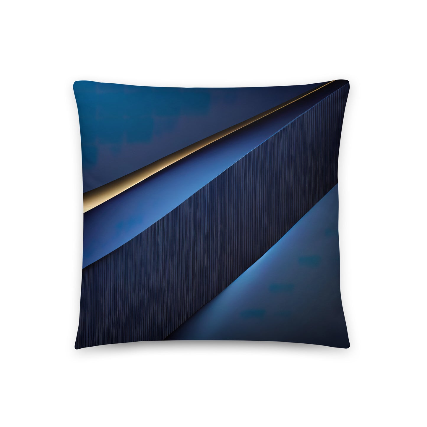 Energetic Essence Midnight Blue Pillow