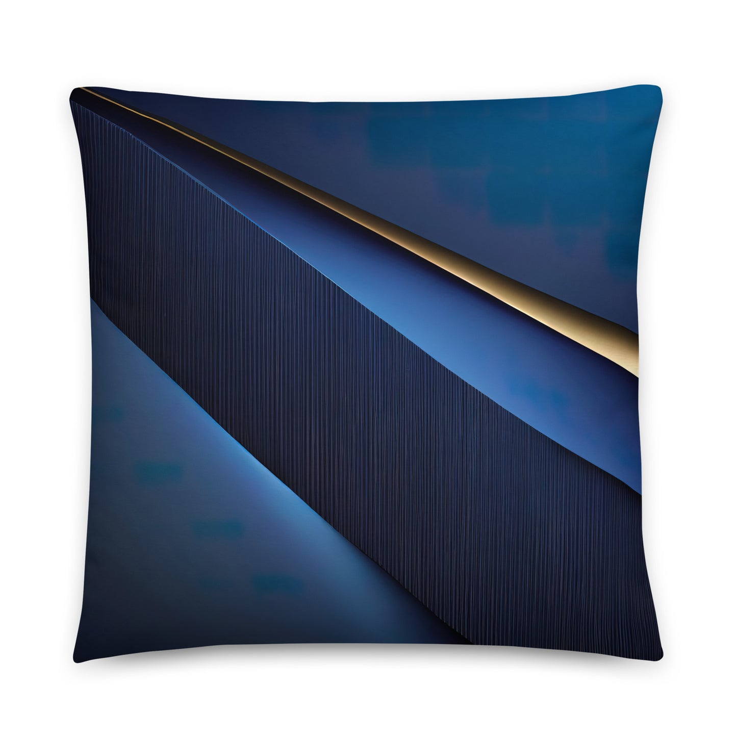 Energetic Essence Midnight Blue Pillow