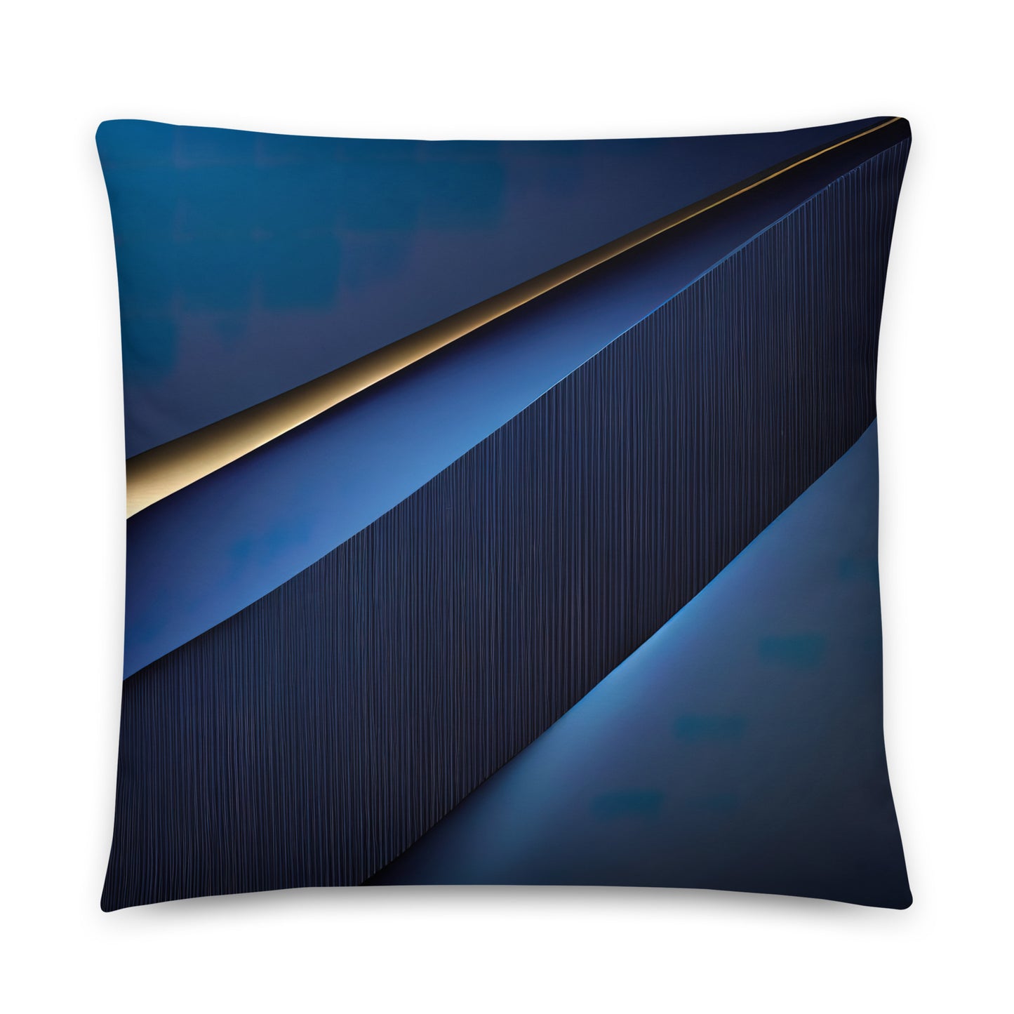 Energetic Essence Midnight Blue Pillow