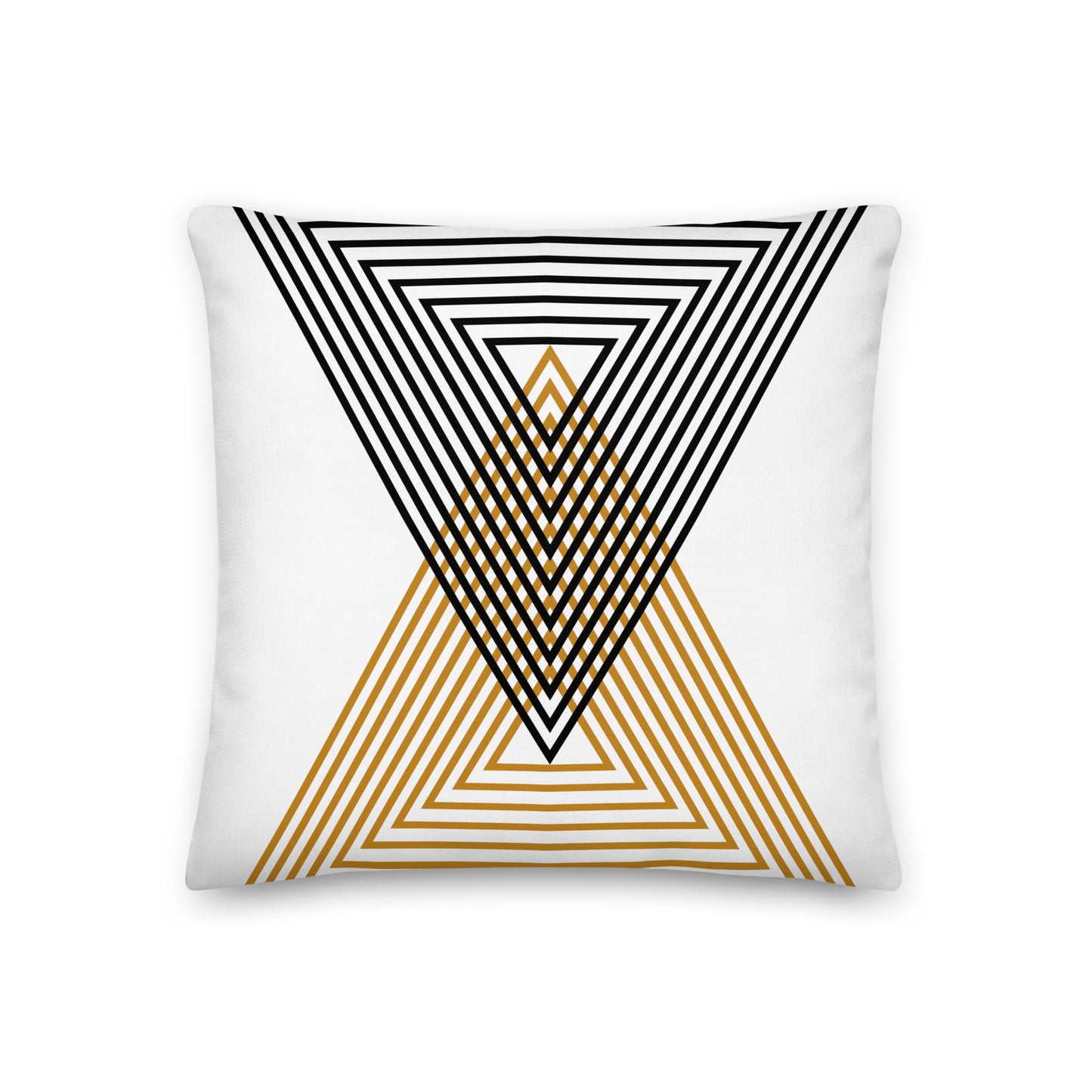 Triangular Boho Pillow- Soft or Linen