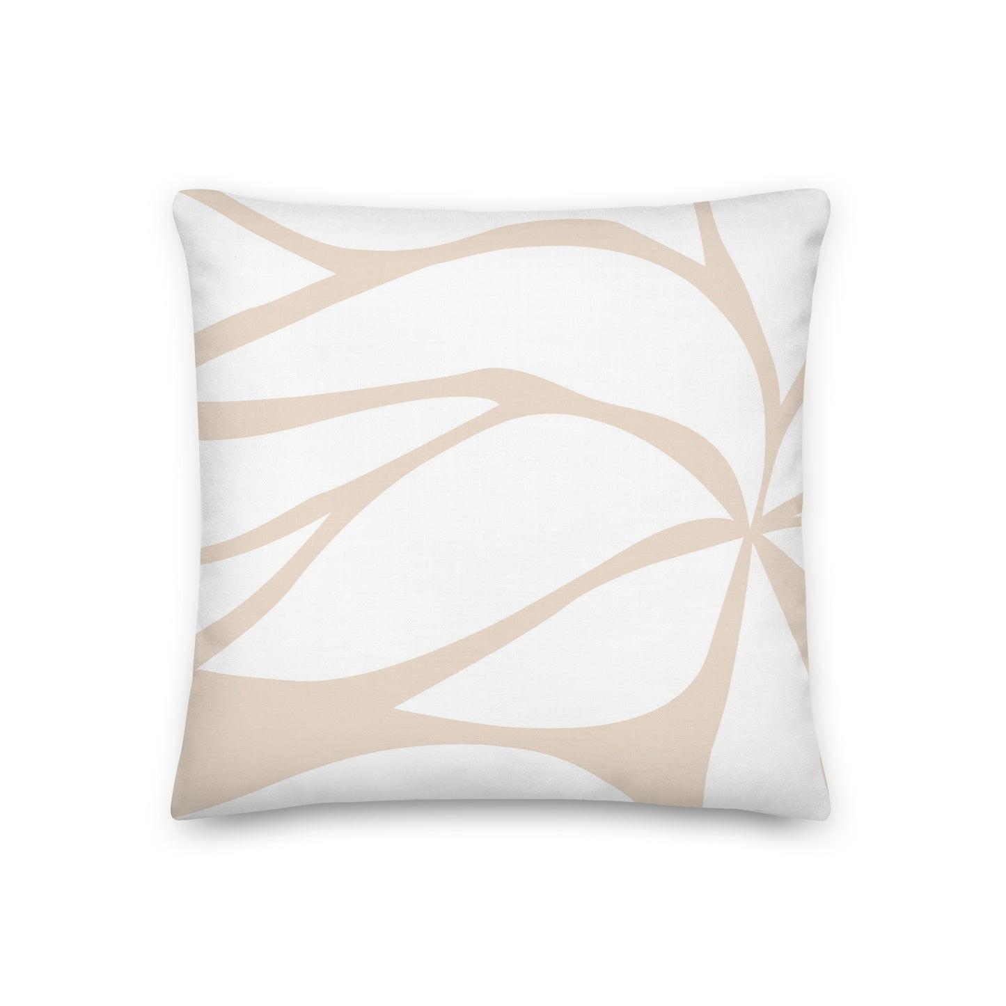 Petal Whispers Pillow- Soft or Linen