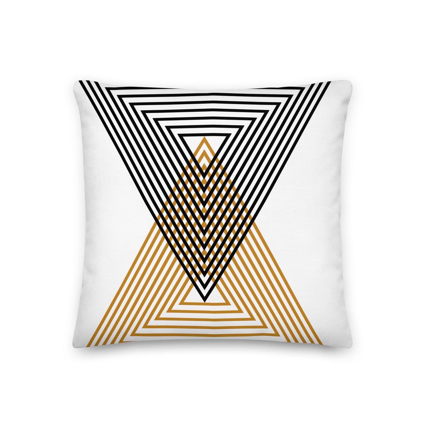 Triangular Boho Pillow- Soft or Linen