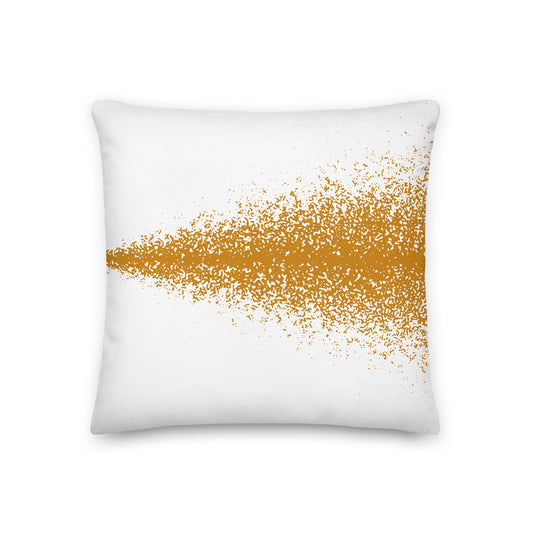 Golden Dreamscape Pillow- Soft or Linen