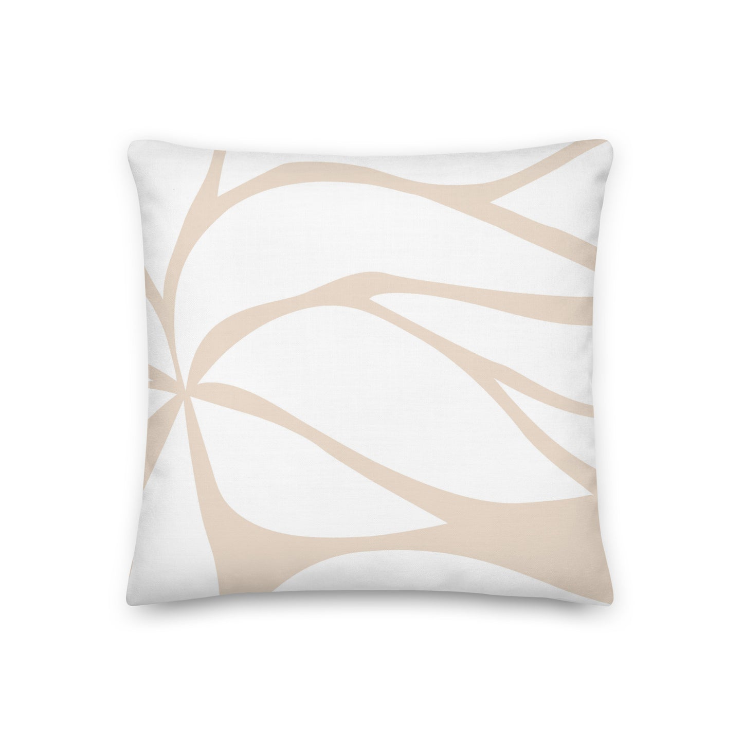 Petal Whispers Pillow- Soft or Linen