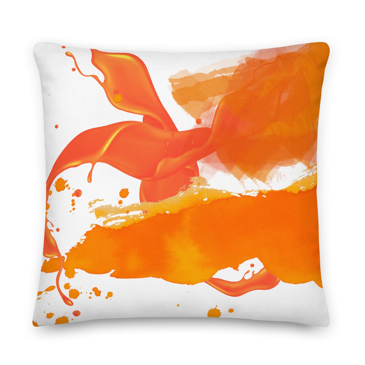 Summer Splash Premium Pillow- Soft or Linen