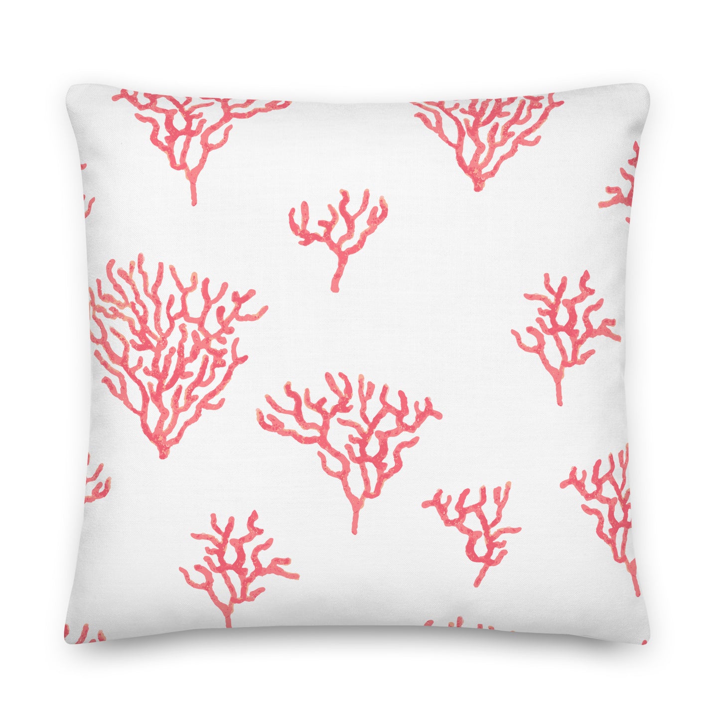 Coral Reef Premium Pillow- Soft or Linen