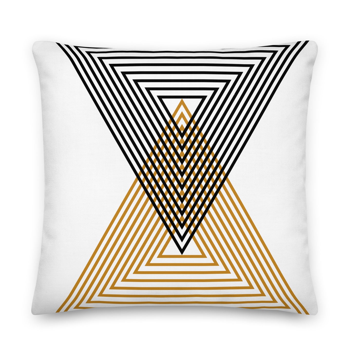 Triangular Boho Pillow- Soft or Linen