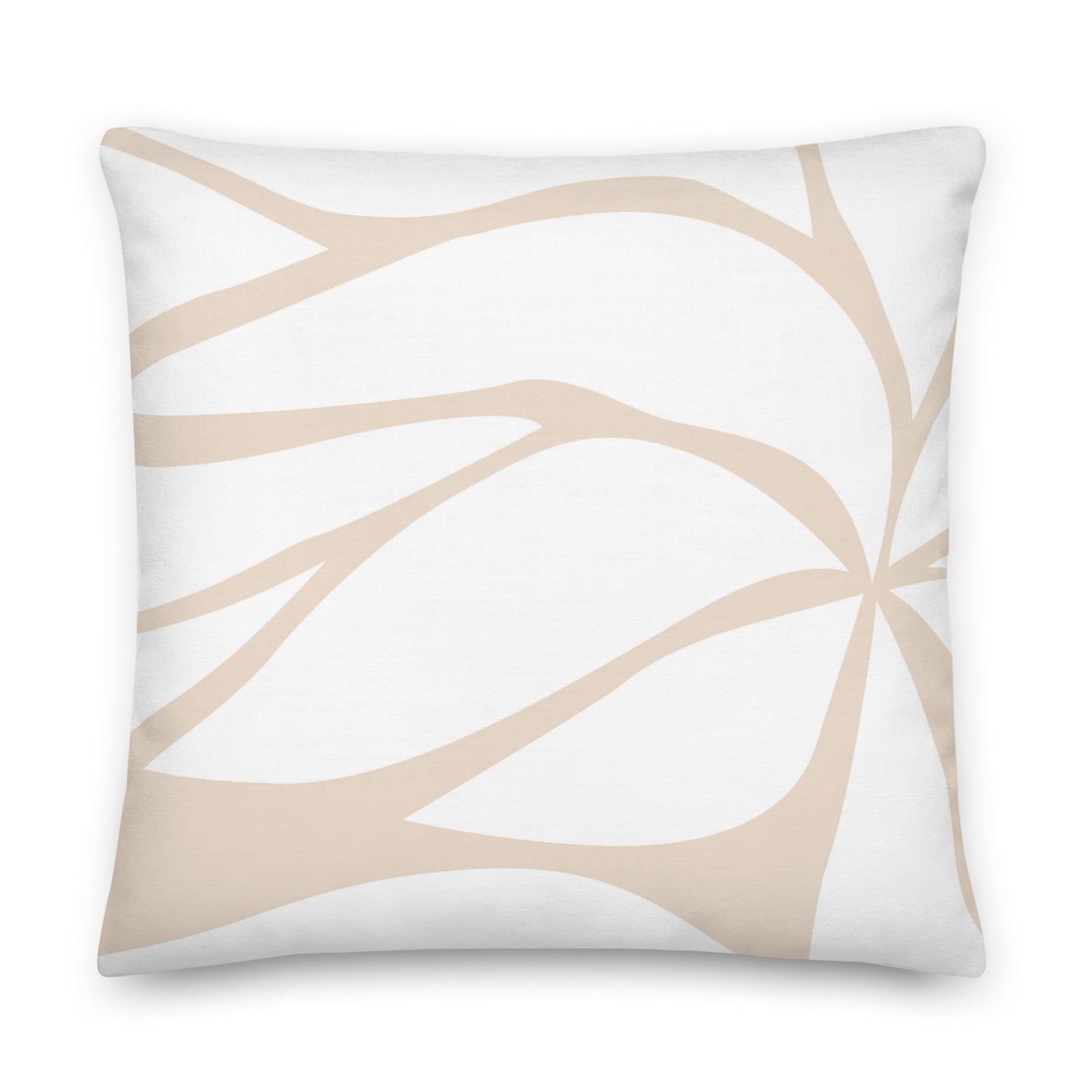 Petal Whispers Pillow- Soft or Linen