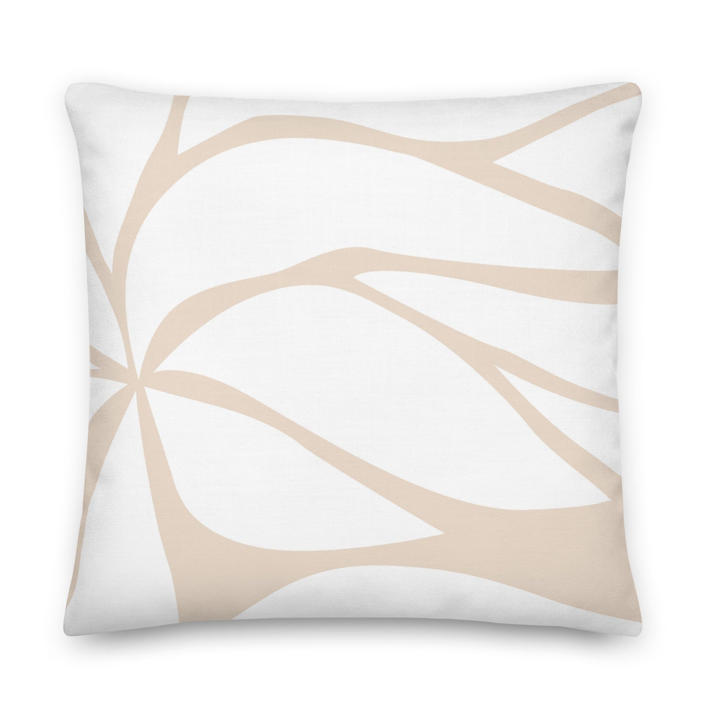 Petal Whispers Pillow- Soft or Linen