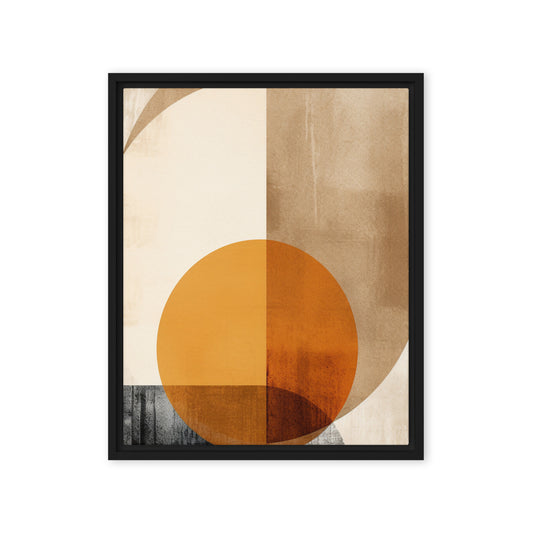 Circadian Symphony Two Abstract Framed Canvas